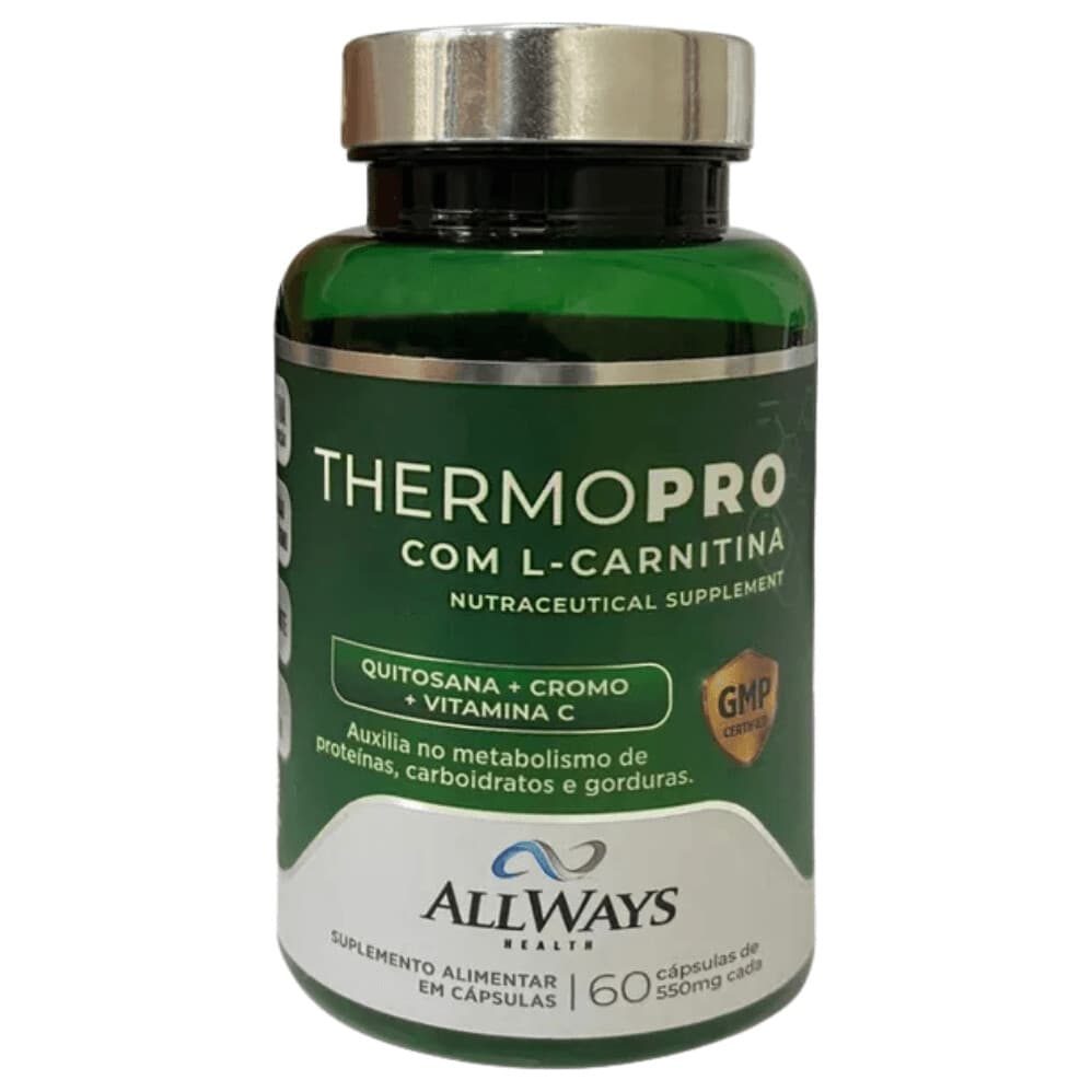 Allways Health Thermopro L-Carnitina 60 Cápsulas – Suplementos