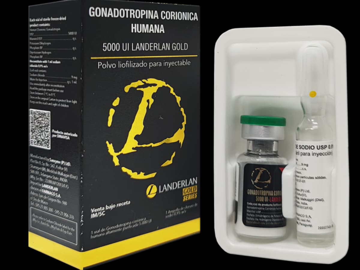 Gonadotropina Coriônica Humana (HCG) 5000 UI Landerlan Gold – Anabolizantes