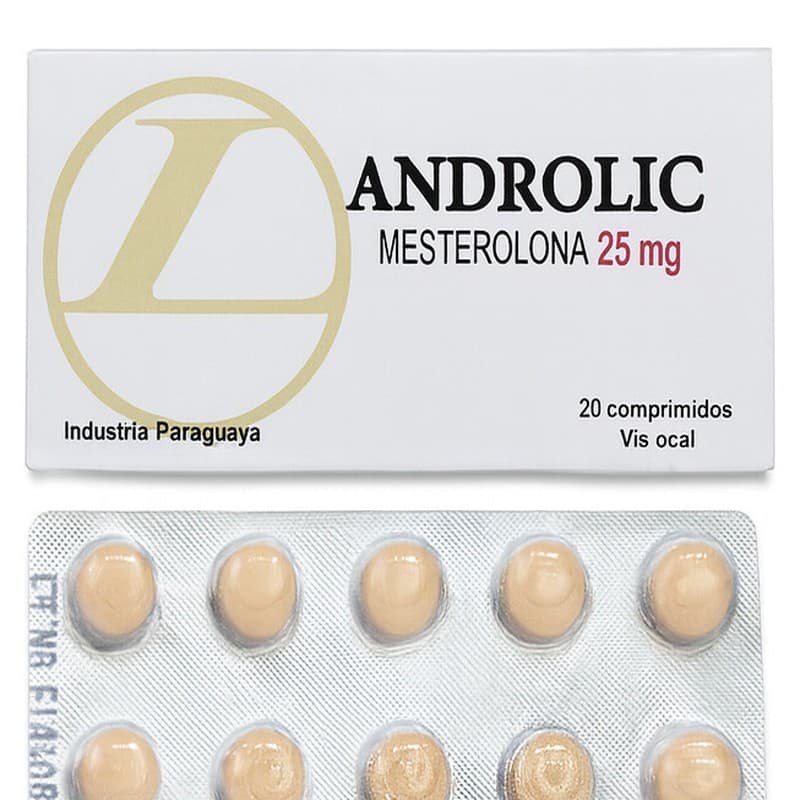 Androlic Landerlan 25mg – 20 Comprimidos – Anabolizantes
