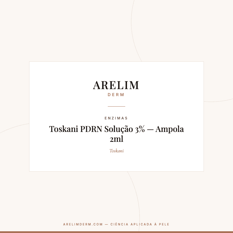 Toskani PDRN Solução 3% — Ampola 2ml – Enzimas