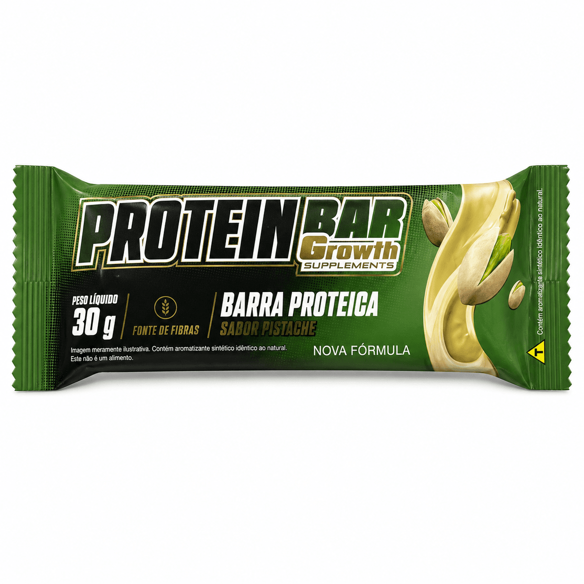 Bar Growh Protein sabor pistache 30g – Suplementos
