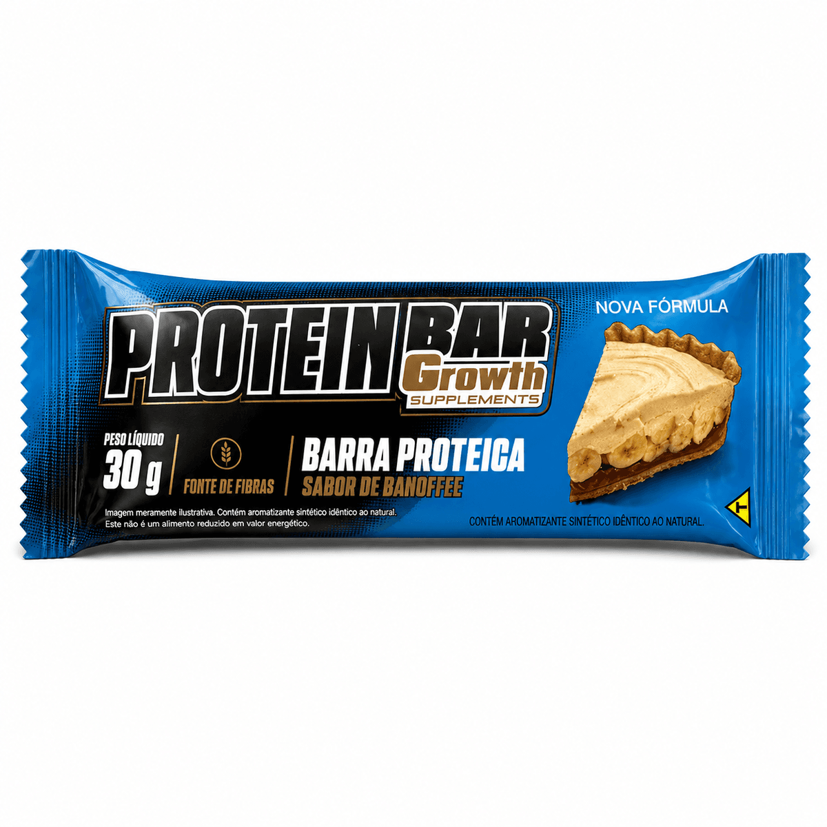 Bar Growth Protein Sabor Banoffee 30g – Suplementos