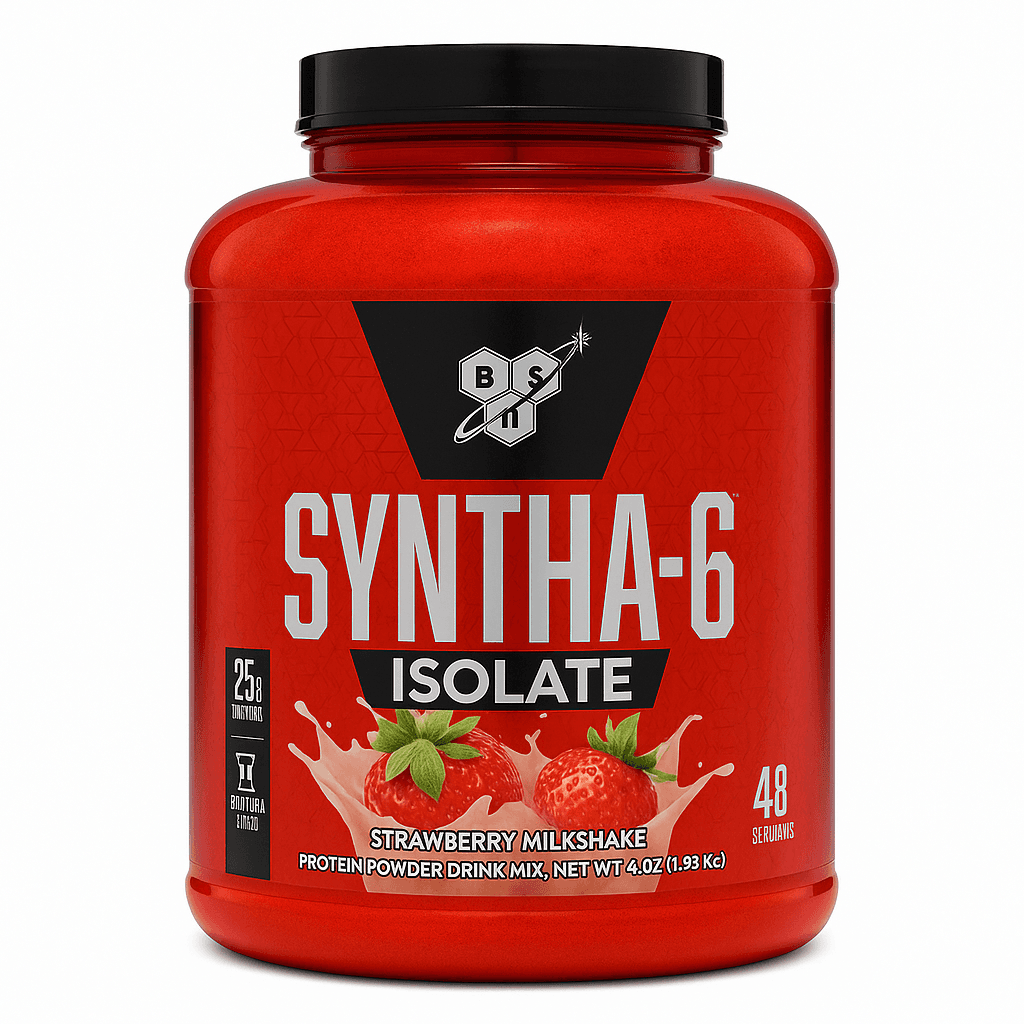 BSN Syntha-6 Isolate Strawberry Milkshake 1.82kg – Suplementos