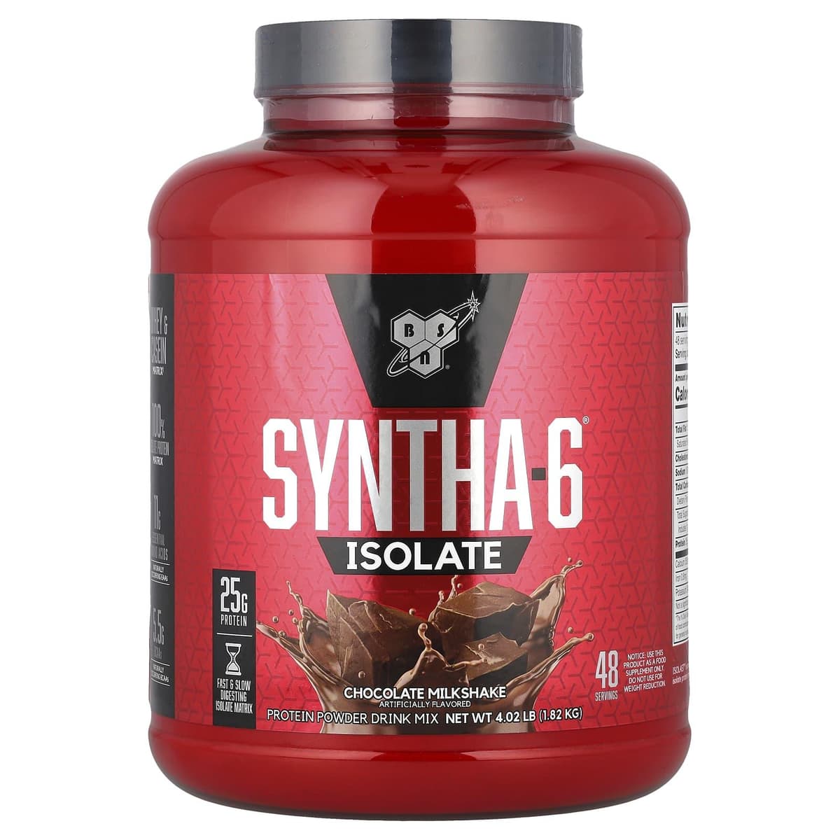BSN Syntha-6 Isolate Whey Protein 1.82kg – Suplementos