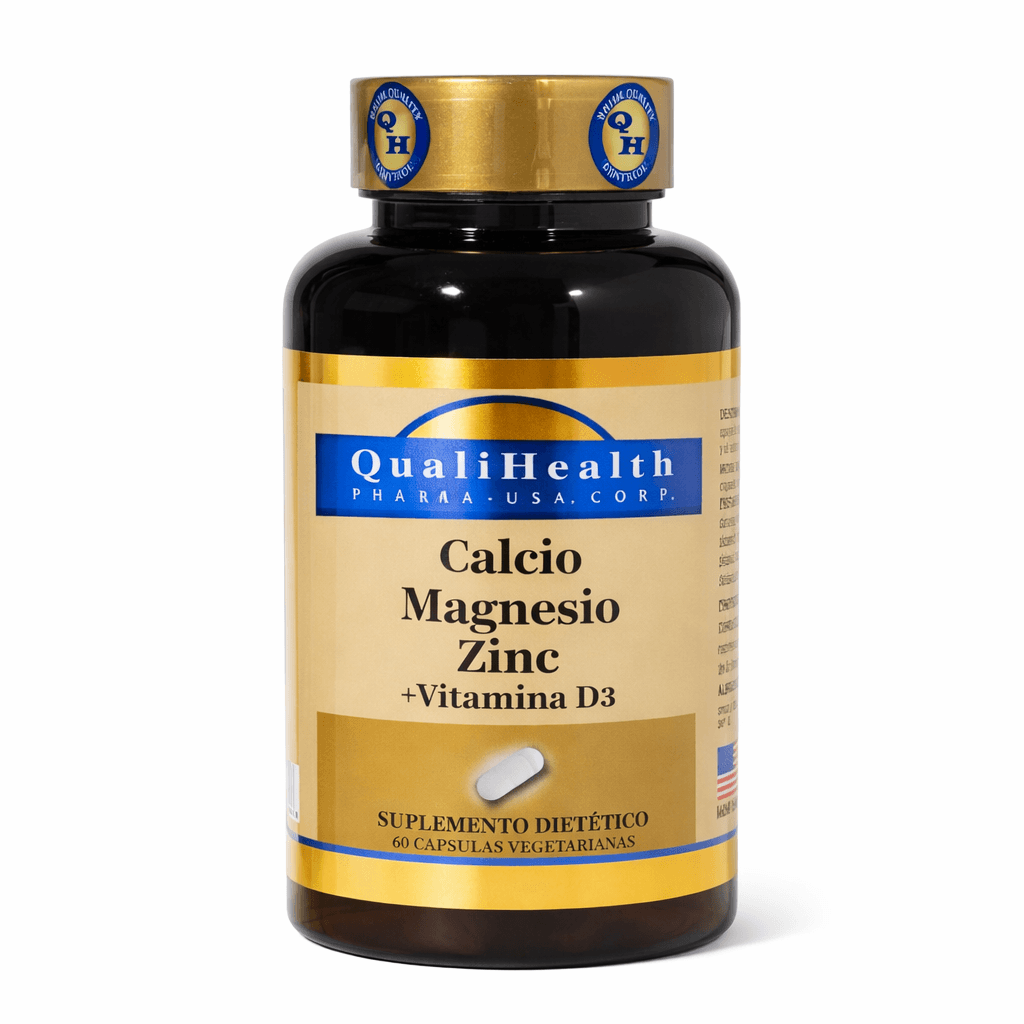 Calcio Magnesio Zinc +Vitamina D3 – Suplementos