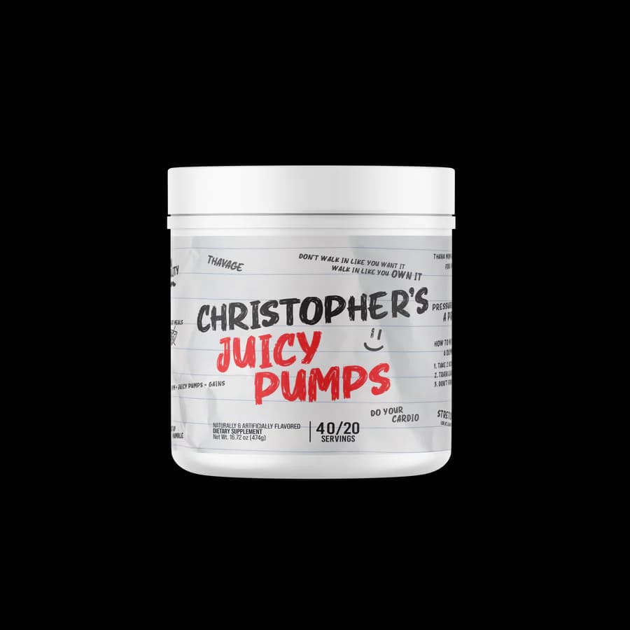 Chrstopher's Juicy Pumps Sabor Secreto 484gc – Suplementos