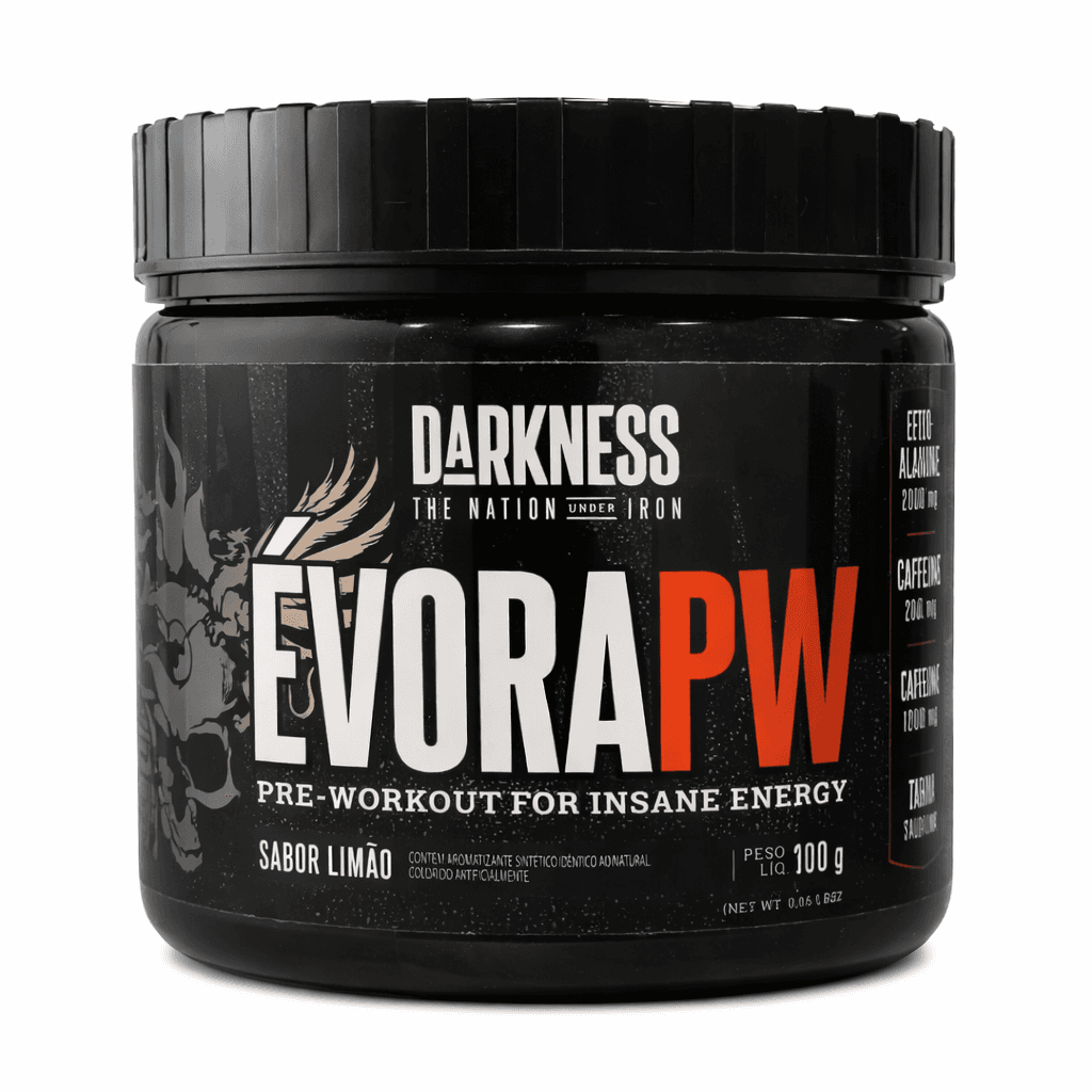 Darkness EvoraPW Pre-Workout sabor limao 300g – Suplementos