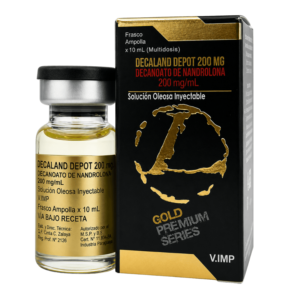 Decaland Depot Decanoato de Nandrolona 200mg 10ml – Gold Premium – Anabolizantes