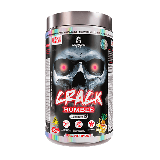 Demons Lab Crack Rumble Sabor Yellow Madness 300g – Suplementos