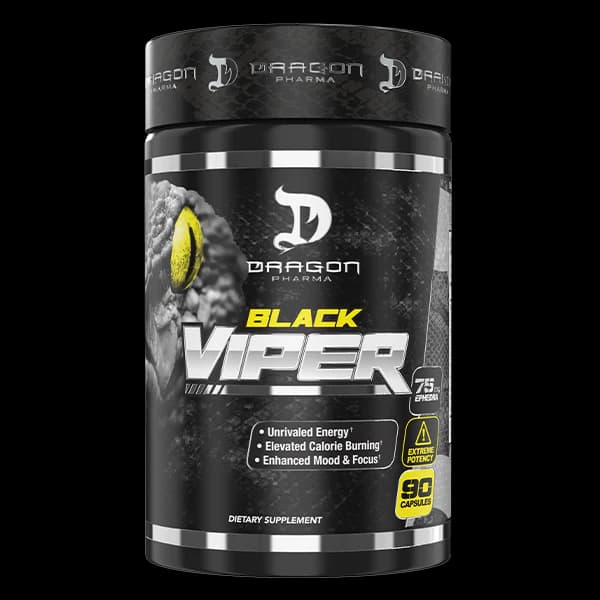 Dragon Pharma Black Viper 90 Cápsulas – Suplementos