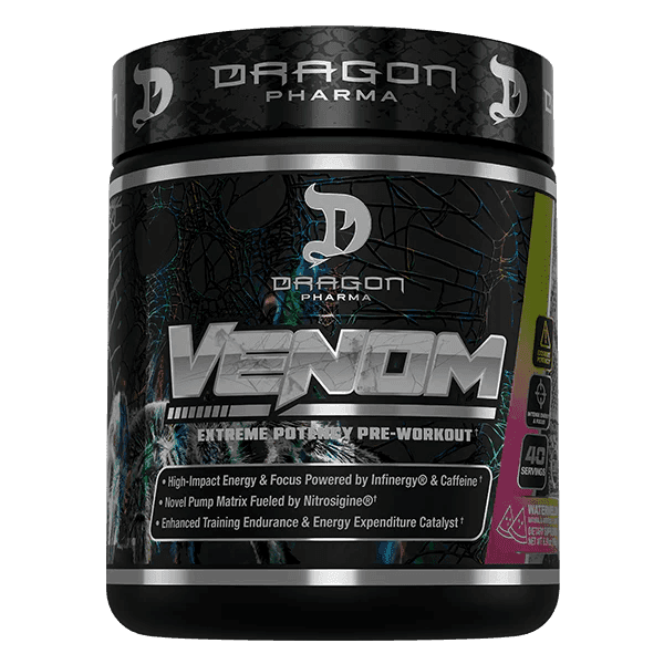 Dragon Pharma Pré Treino Venom 40 Doses – Suplementos