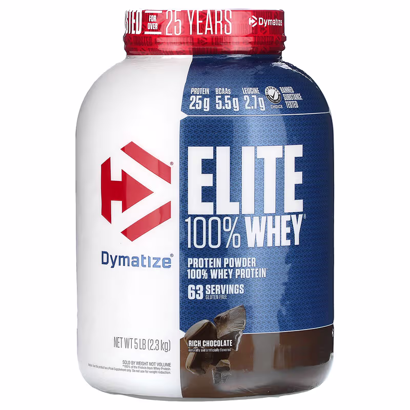Dymatize Elite Whey 2,3k 5lb Rich Chocolate – Suplementos