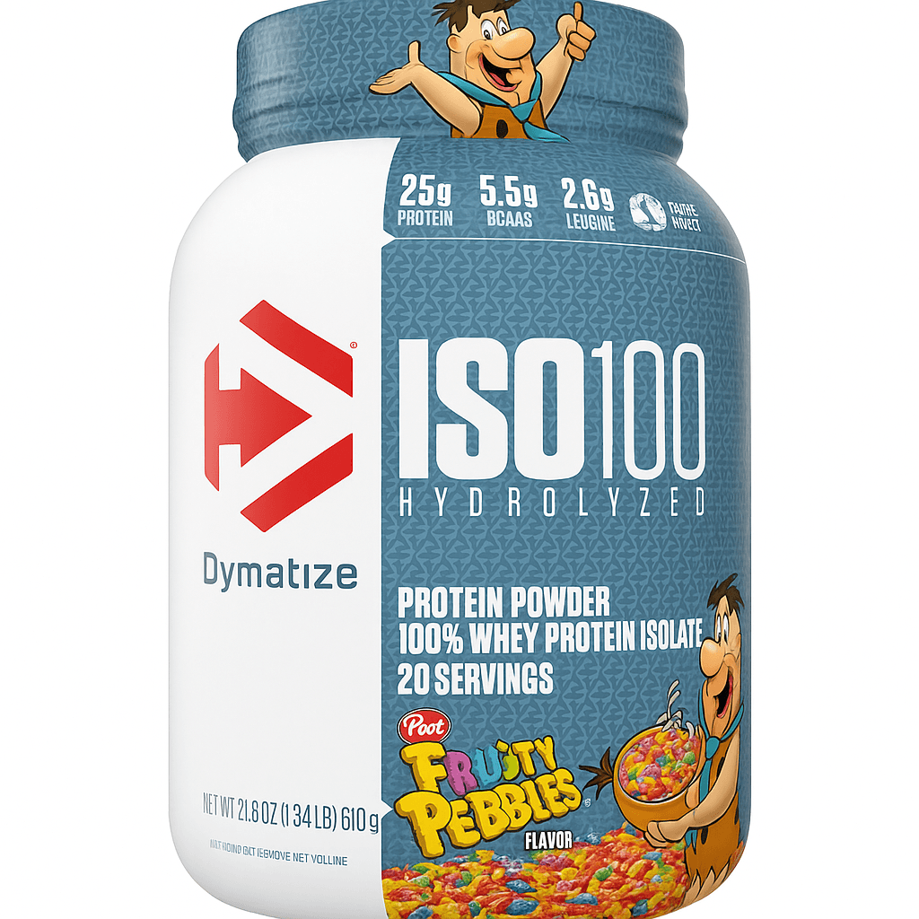 Dymatize ISO100 Hydrolyzed Fruity Pebbles 610g – Suplementos