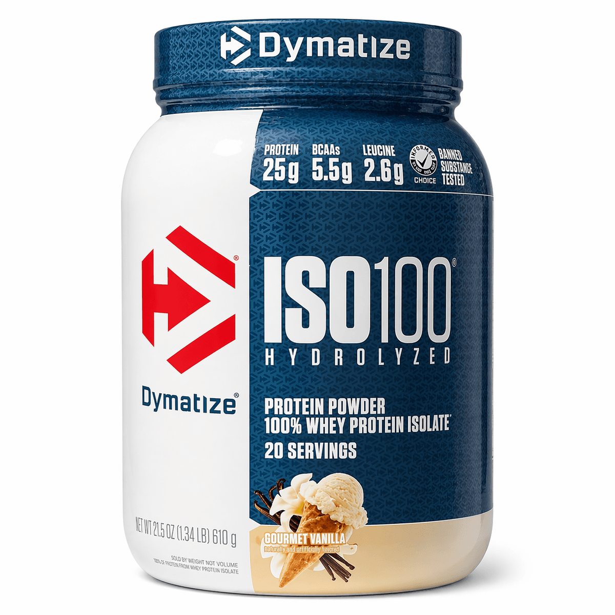Dymatize ISO100 Whey Gourmet Vainilla 610g – Suplementos