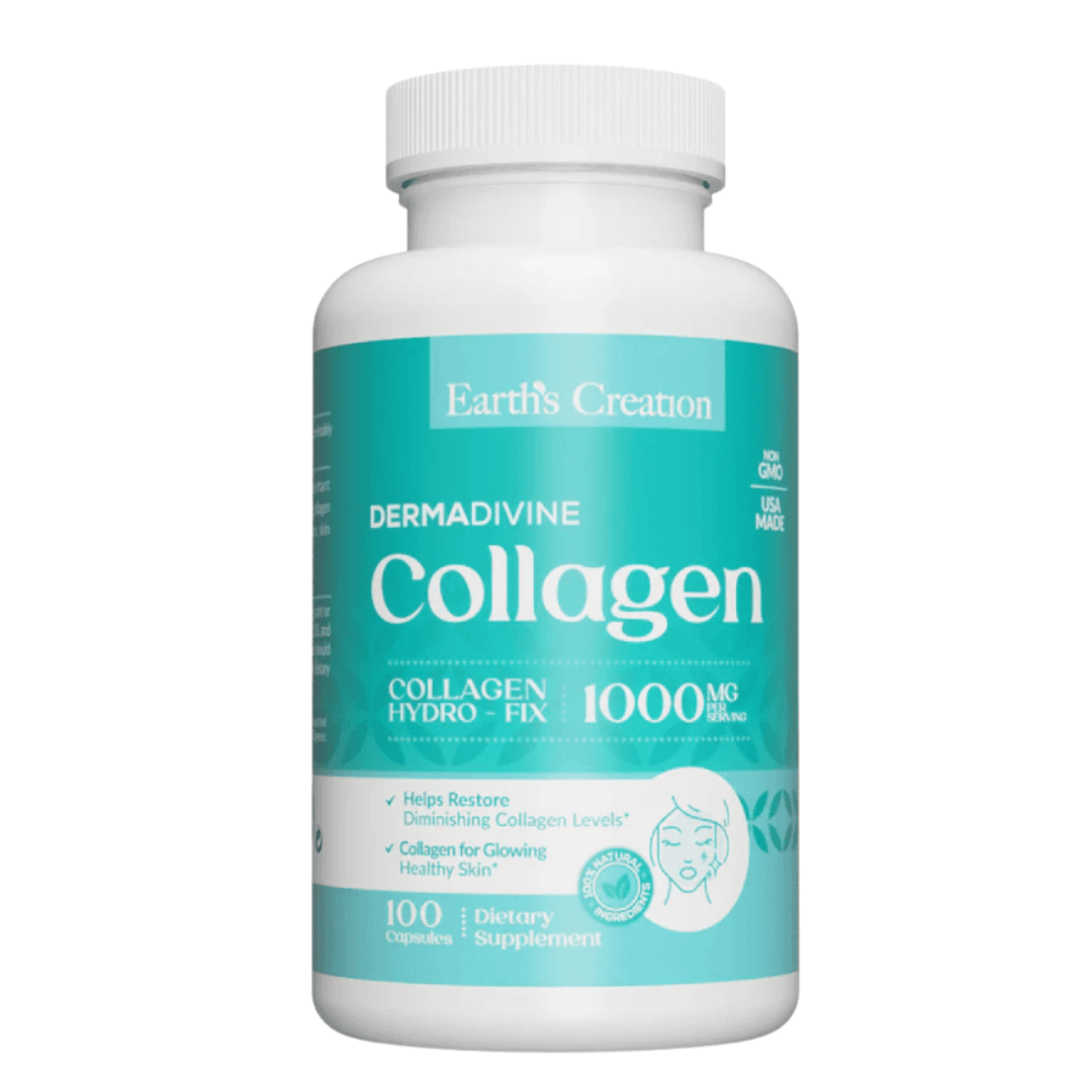Earth’s Creation Collagen 1000mg 100 Cápsulas – Suplementos