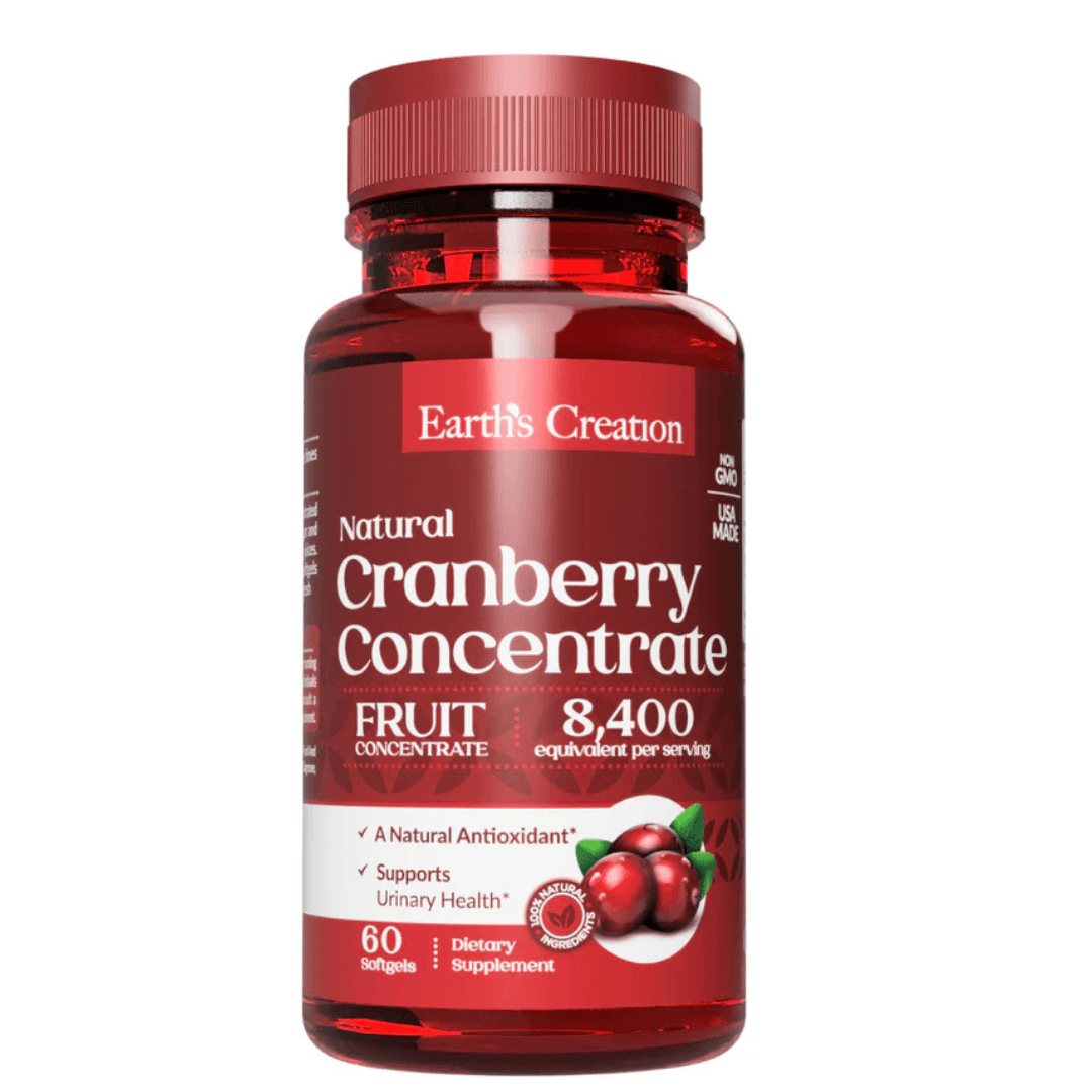 Earth’s Creation Cranberry Concentrate 60 Cápsulas – Suplementos