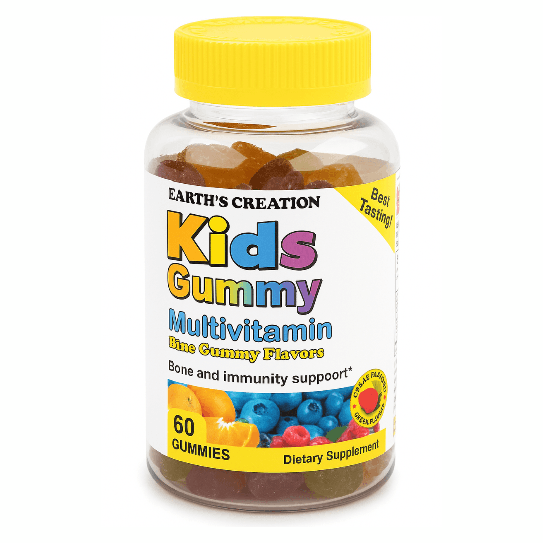 Earth’s Creation Kids Gummy 60 Cápsulas – Suplementos