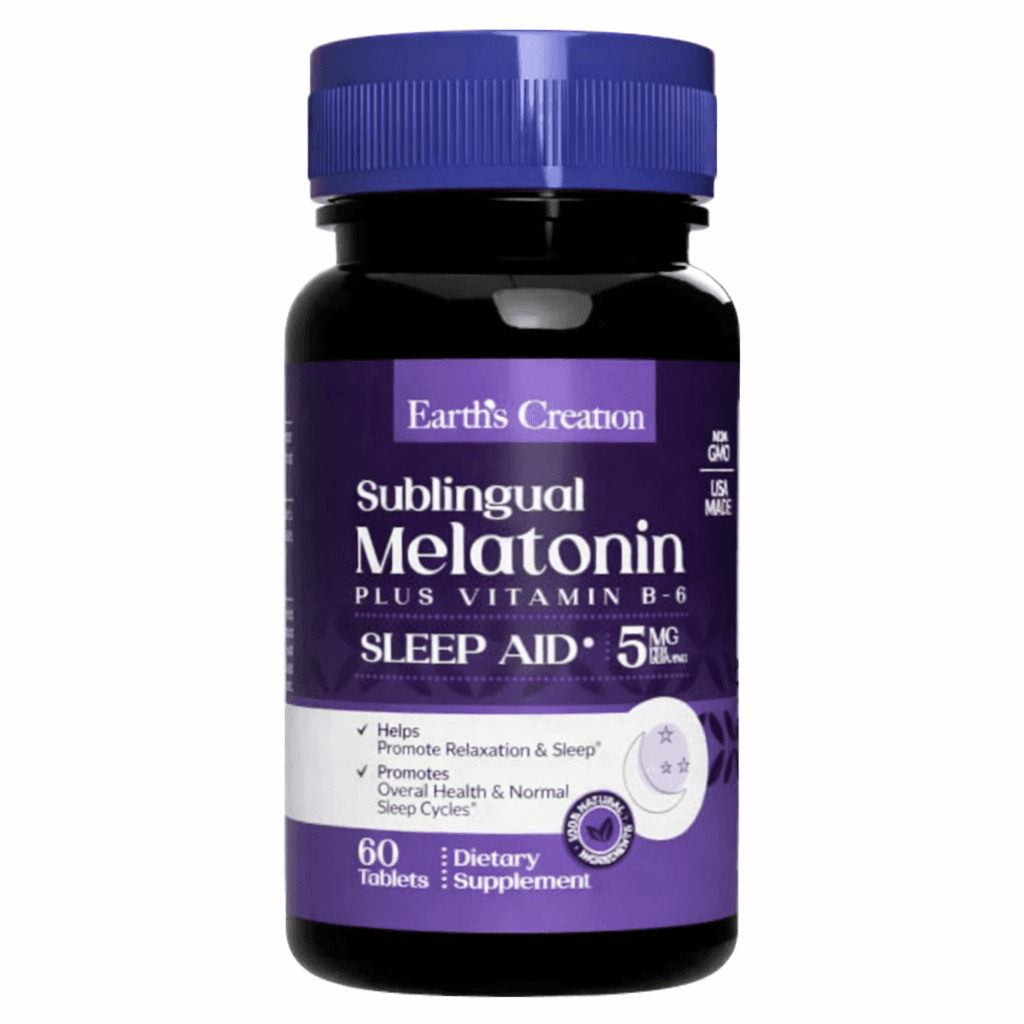Earth’s Creation Melatonina 5mg 60 Cápsulas – Suplementos