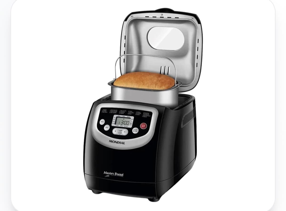 Máquina de Pão Mondial NPF-53 700W – Eletrônicos
