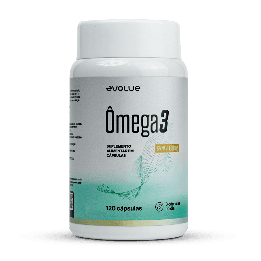 Evolue Ômega 3 120 Cápsulas – Suplementos