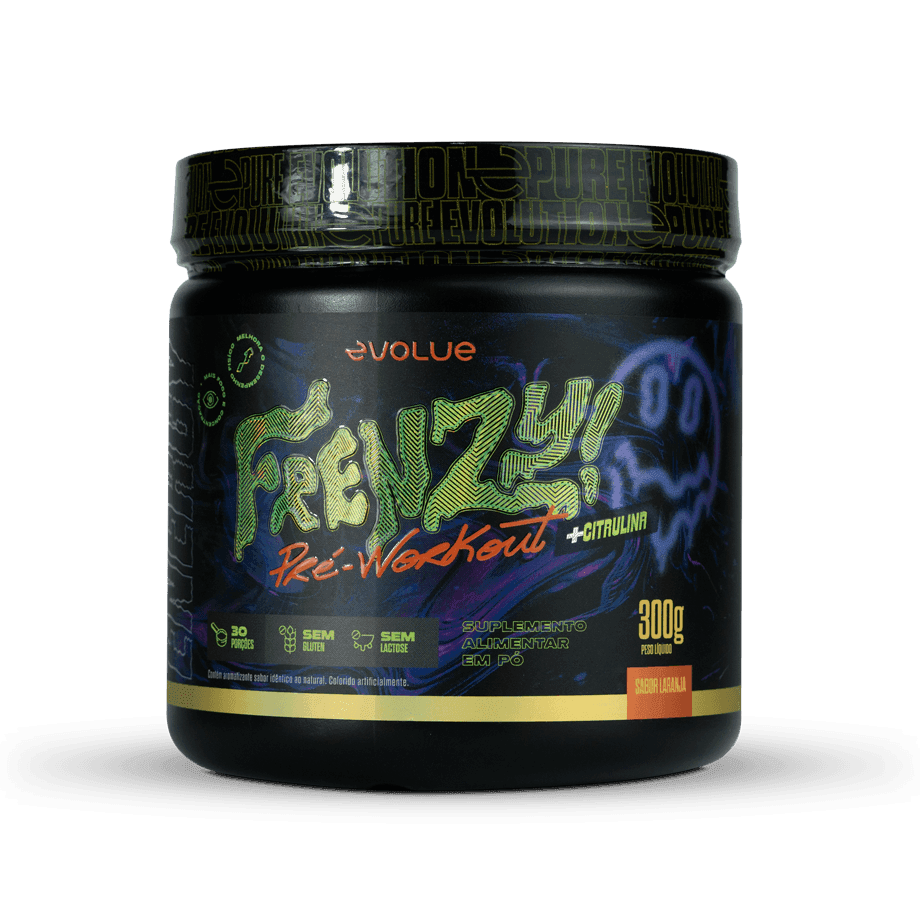 Evolue Pré-Workout Frenzy! 300g – Suplementos