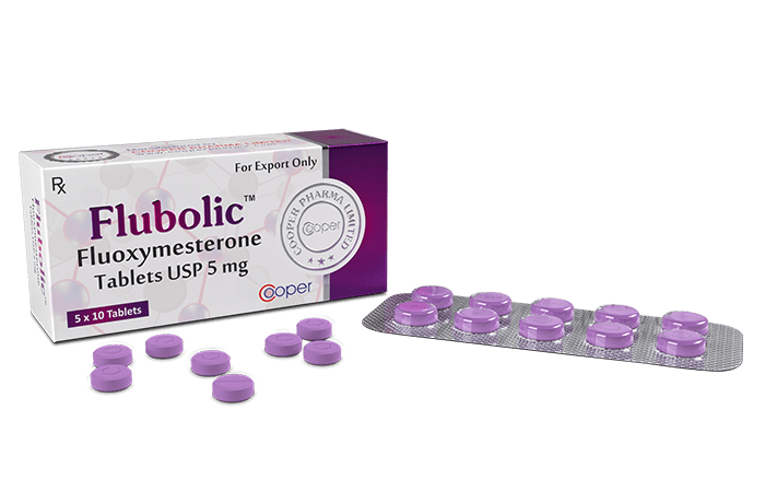 Flubolic Fluoximesterona 5mg – 50 Comprimidos – Anabolizantes