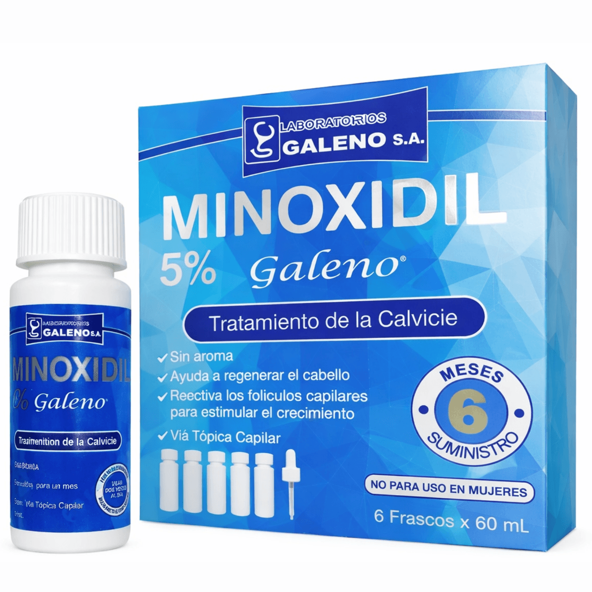 Galeano Minoxil 5% – Suplementos