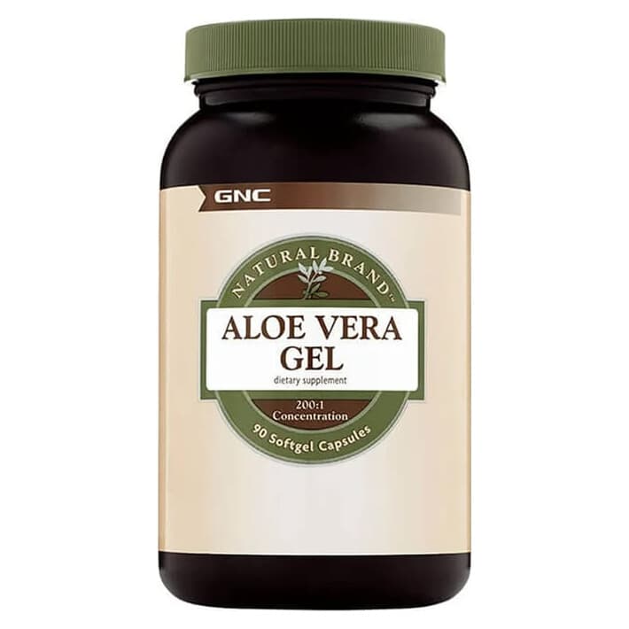 GNC Aloe Vera Gel 90 Cápsulas – Suplementos