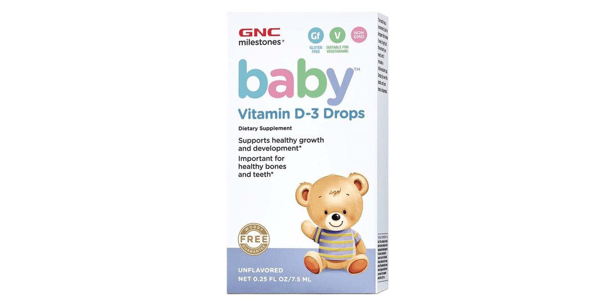 GNC BABY Vitamina D3 Drops 7.5ML – Suplementos