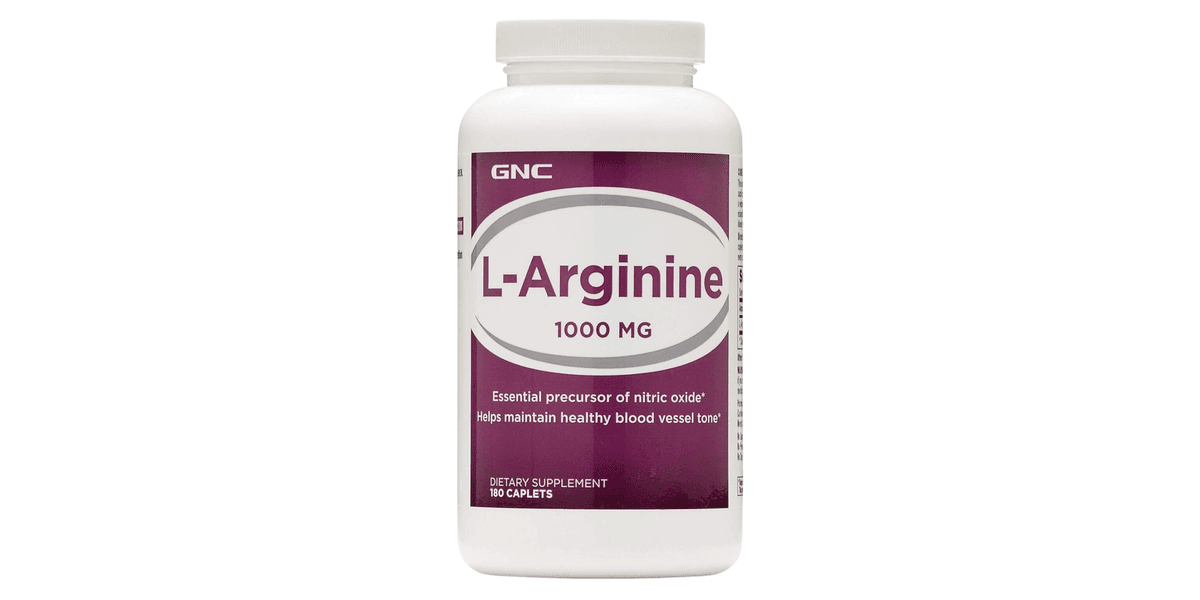 GNC L-Arginine 1000mg 180 Cápsulas – Suplementos