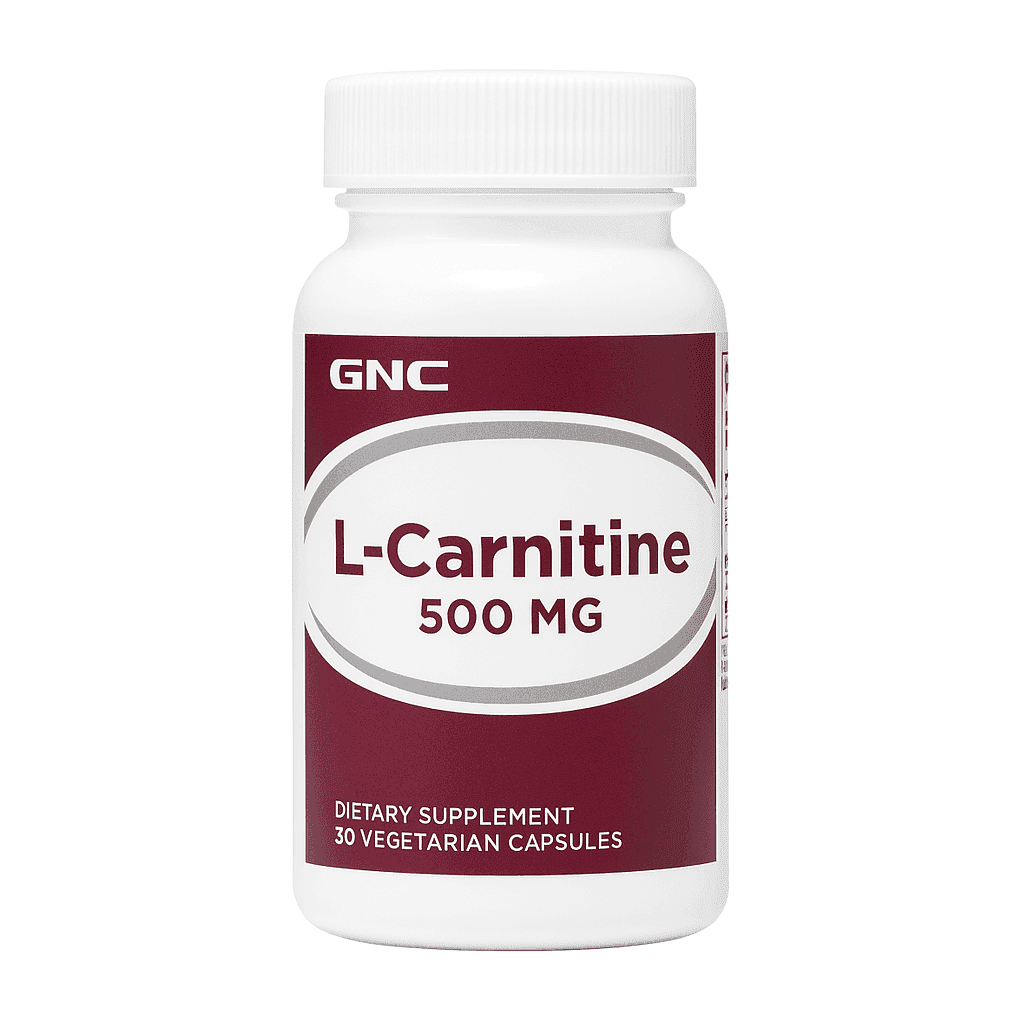 GNC L-Carnitine 500mg 30 Cápsulas – Suplementos