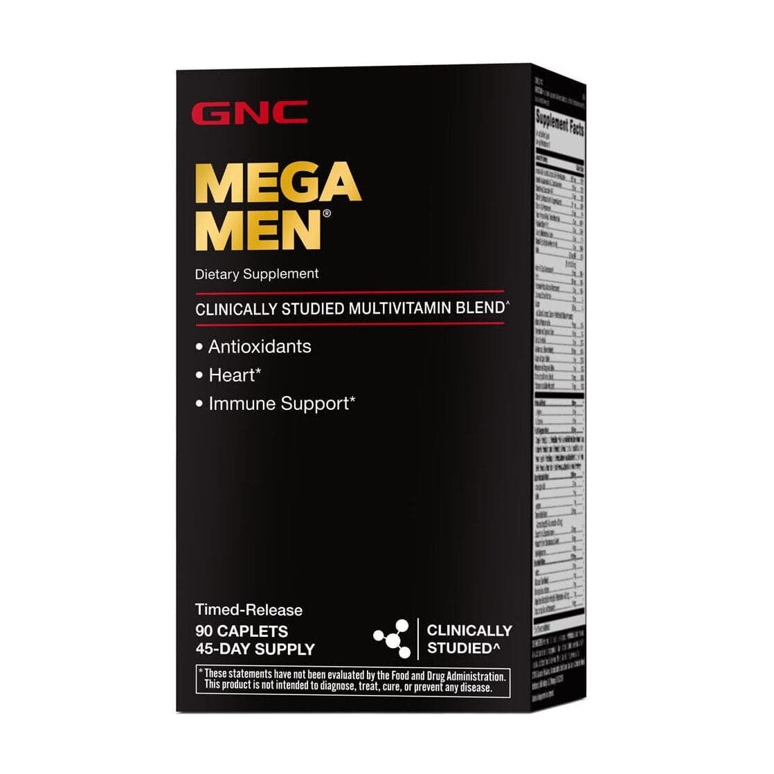 GNC Mega Men Multivitamínico 90 Cápsulas – Suplementos