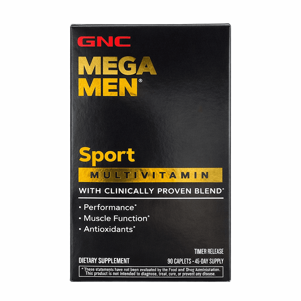 GNC Mega Men Sport Multivitamínico 90 Comprimidos – Suplementos