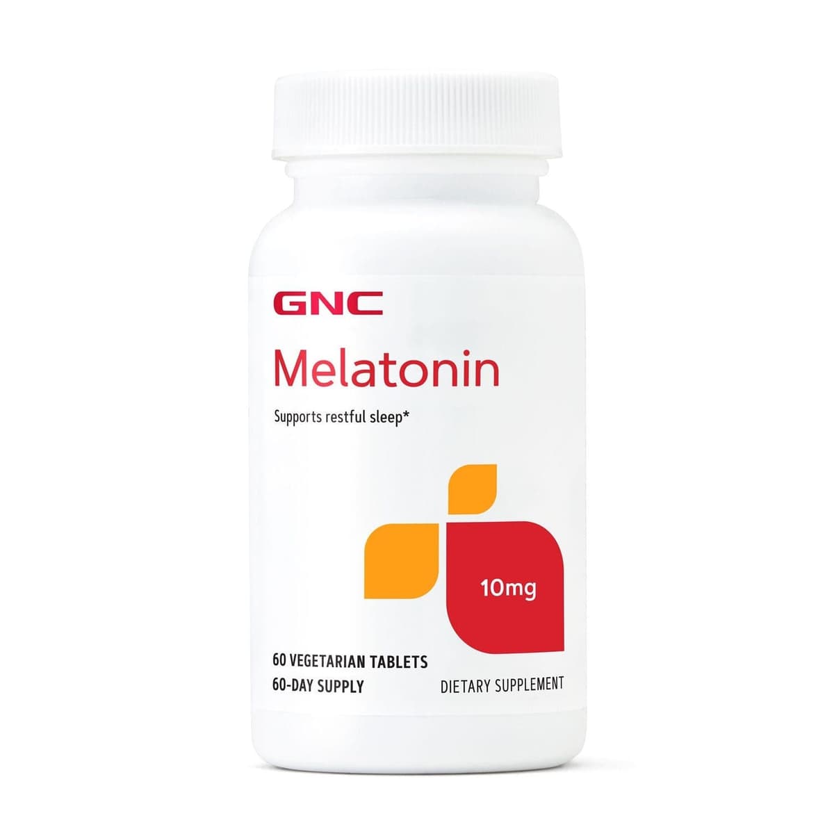 GNC Melatonina 10mg 60 Cápsulas Vegetarianas – Suplementos