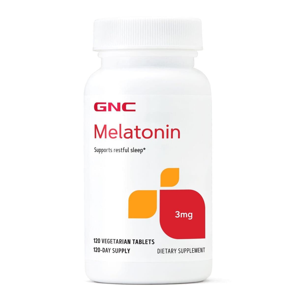 GNC Melatonina 3mg 120 Cápsulas – Suplementos
