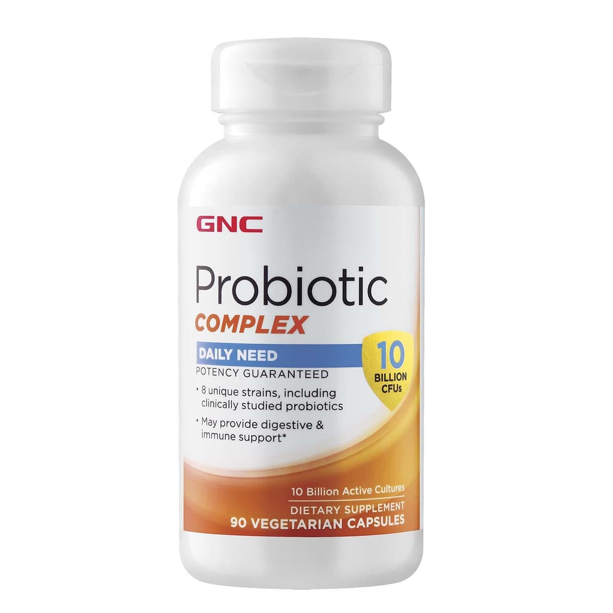 GNC Probiótico Diário 10 Bilhões 90 Cápsulas – Suplementos