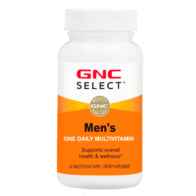 GNC Select Homens Multivitamínico 30 Cápsulas – Suplementos