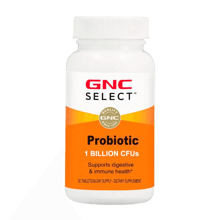GNC Select Probiótico 1 Billhão 30 Cápsulas – Suplementos