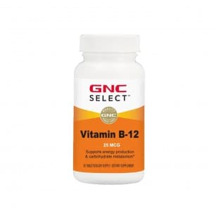 GNC Select Vitamina B12 25mcg 30 Cápsulas – Suplementos