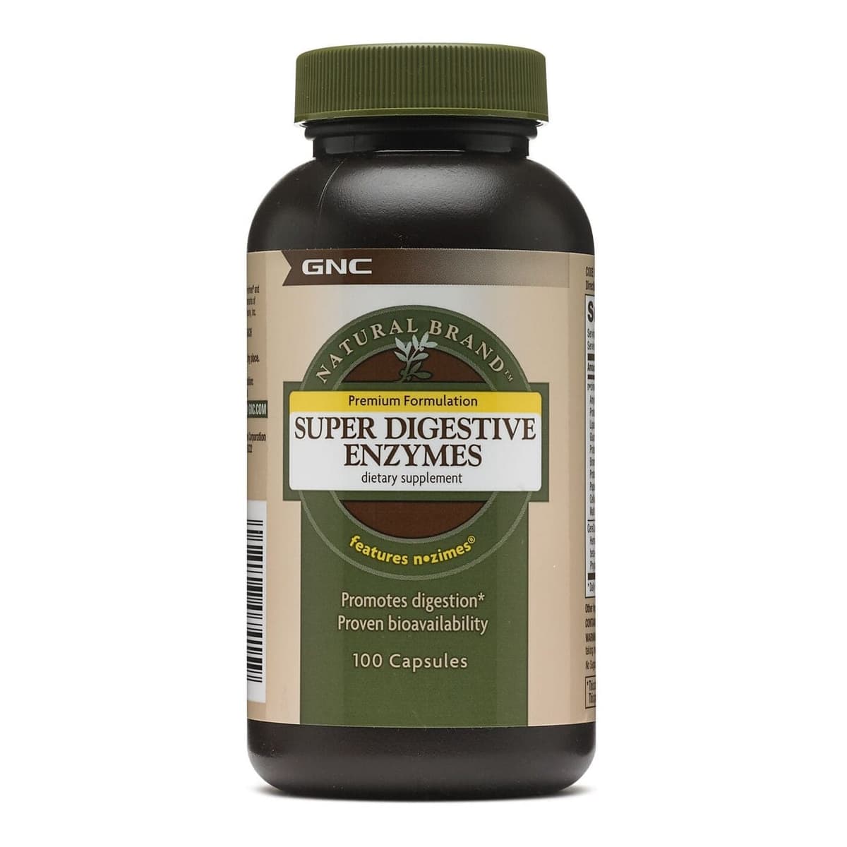 GNC Super Enzimas Digestivas 100 Cápsulas – Suplementos