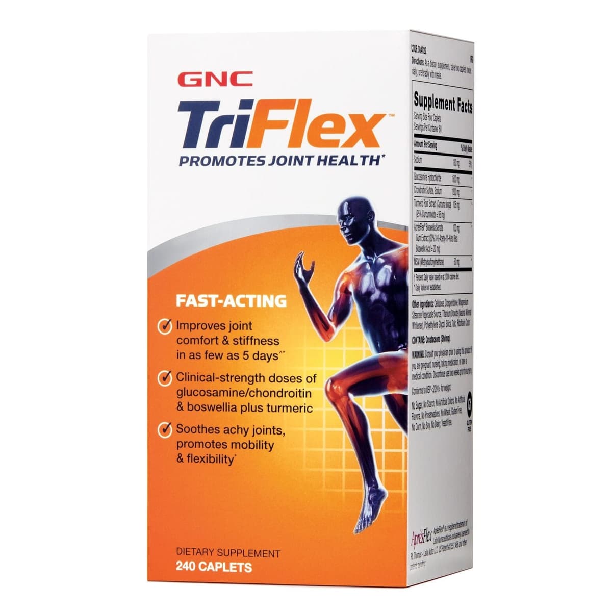 GNC Triflex Ação Rápida 240 Cápsulas – Suplementos