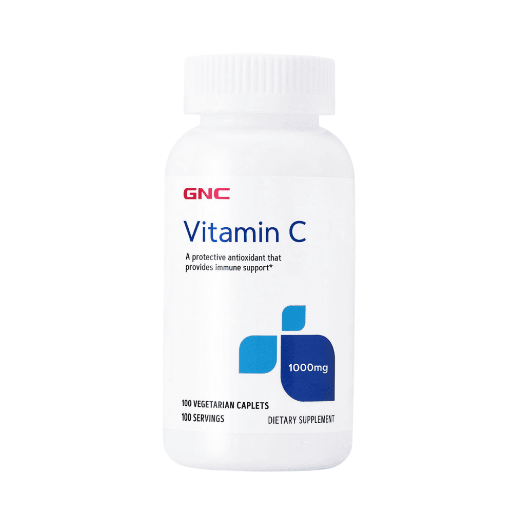 GNC Vitamina C 1000 mg 100 Tabletas – Suplementos