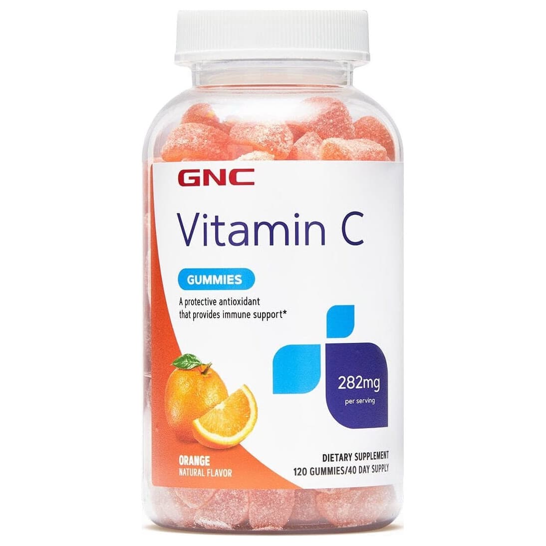 GNC Vitamina C 282mg 120 Gomas – Suplementos