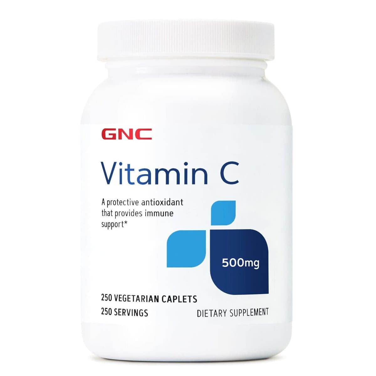 GNC Vitamina C 500 mg 250 Cápsulas – Suplementos