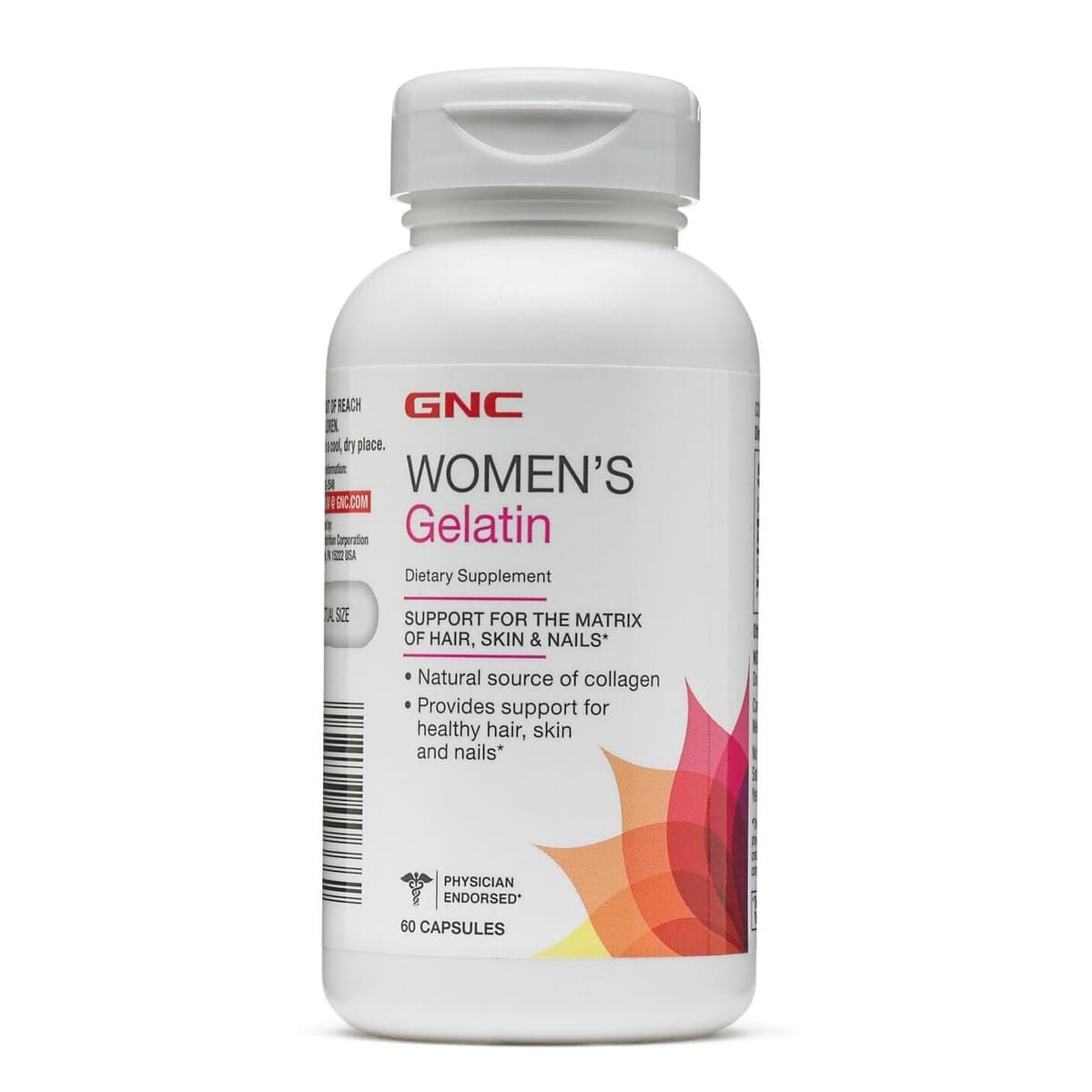 GNC Women's Gelatin 60 Cápsulas – Suplementos