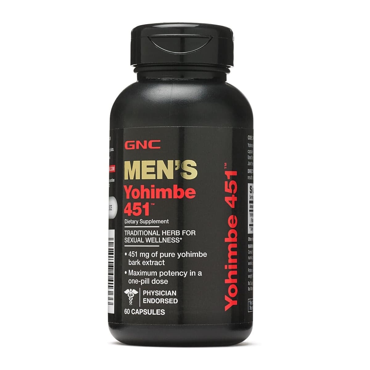 GNC Yohimbe 451 60 cápsulas – Suplementos