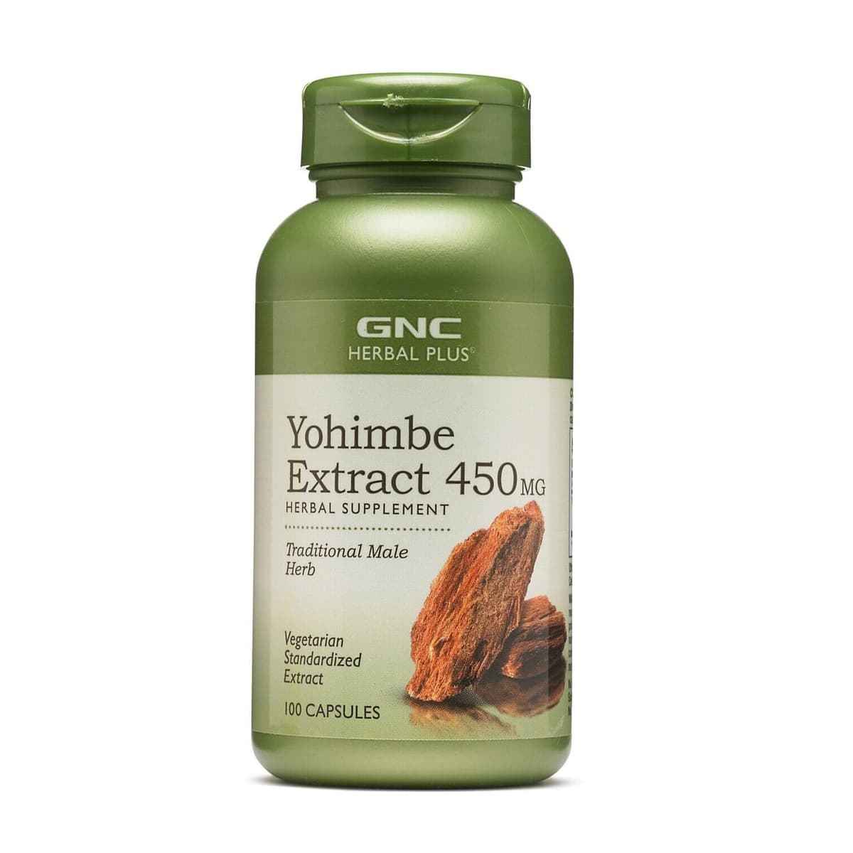 GNC Yohimbe Extract 450 mg 100 Cápsulas – Suplementos