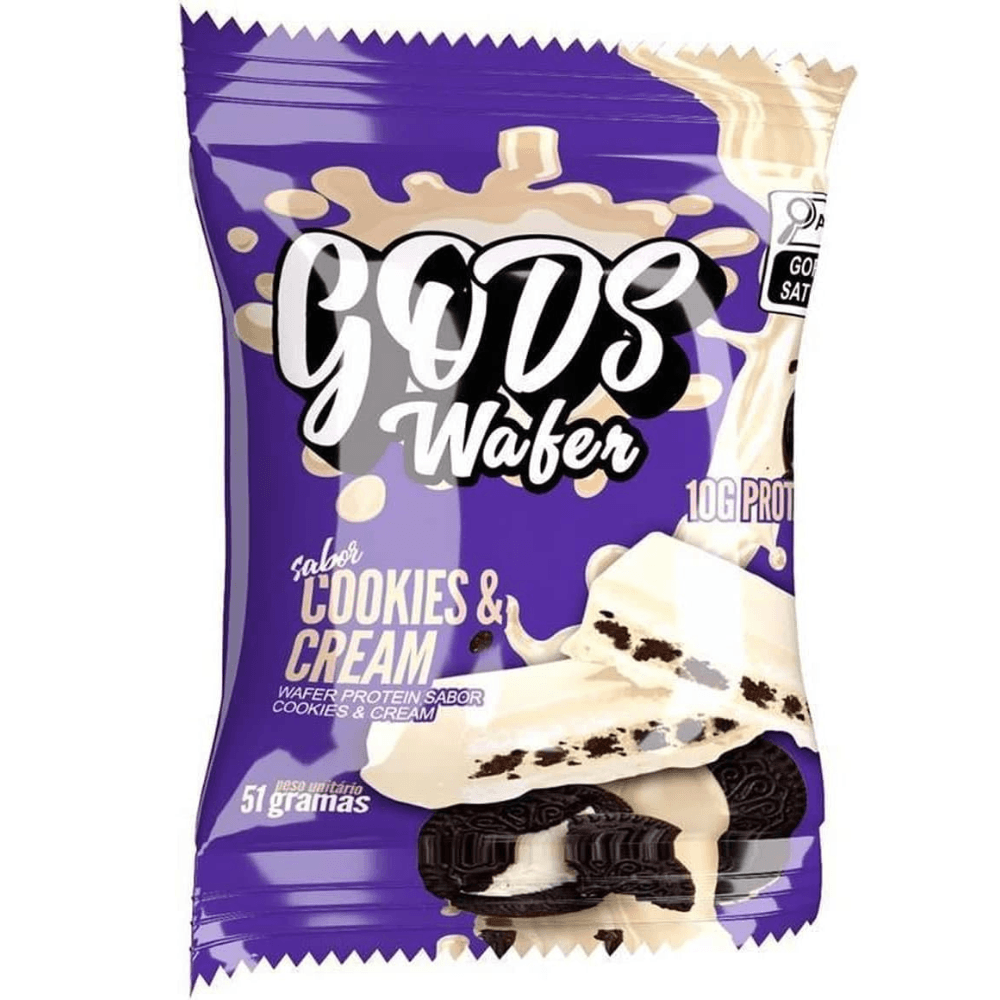 Gods Wafes Cookies Cream 51g – Suplementos