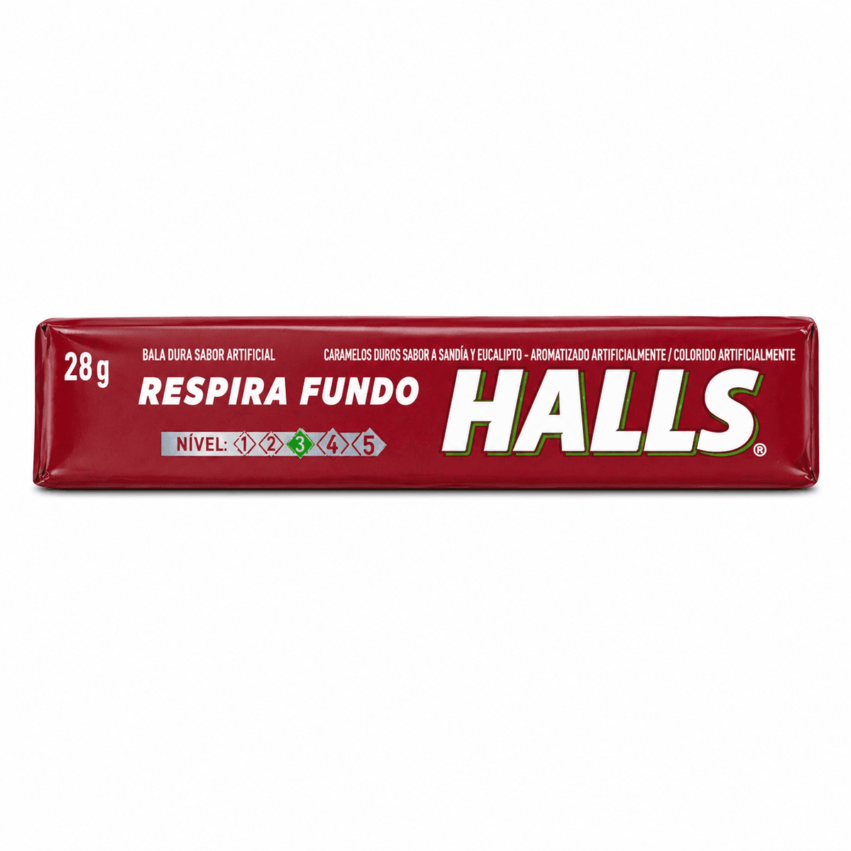 Halls Sabor Melancia 28g – Suplementos