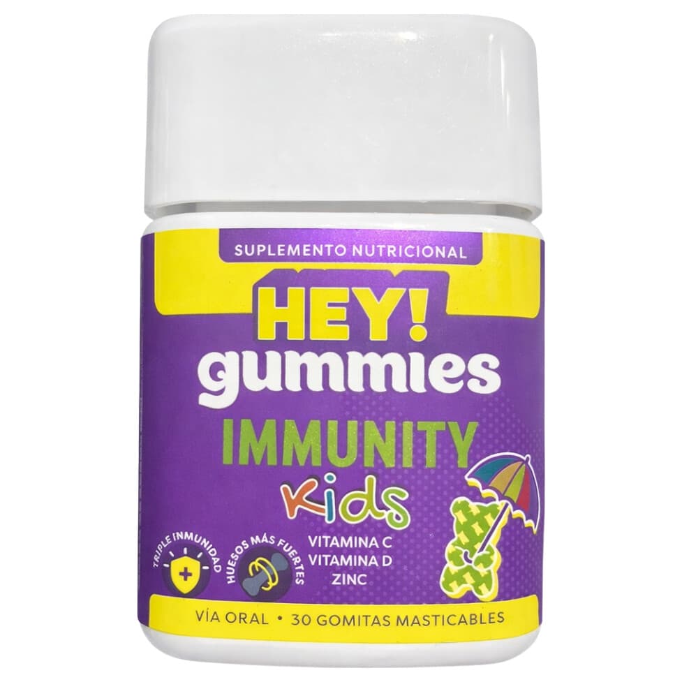 Hey Gummies Immunity kids 30 Gomitas – Suplementos